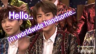 Jin Introducing Himself WorldWide Handsome [upl. by Danialah808]