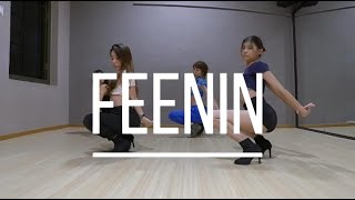 Lyrica Anderson  Feenin  Xin Ling Heels Choreography [upl. by Blaise]