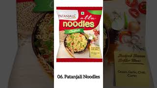 Instant Noodles 🍜 Top 10 Best Instant Noodles Brand In India 🇮🇳 top10  shorts [upl. by Feerahs967]