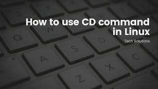 How to use CD command in Linux [upl. by Som]