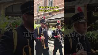 Fanfare in The Main Square in Brussel Filipina travel europe belgium fanfare [upl. by Jannel]