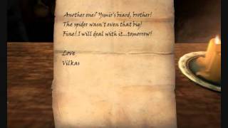 Skyrim Letters between Farkas and Vilkas [upl. by Ainalem]