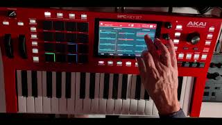 MPC KEY  Pattern amp Song creation workflow NO TALKING [upl. by Reivax]