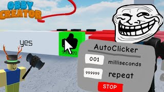 If you can spam like your own obby  Roblox Obby Creator [upl. by Minsat]