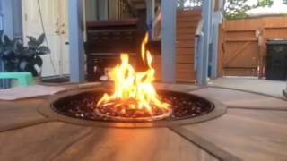 Fire pit lighting instructions [upl. by Puduns]