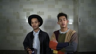 Rizzle Kicks Talk BRITs 2013 [upl. by Aninep]