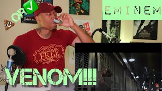 TRASH or PASS Eminem Venom Music Video REACTION [upl. by Biondo]