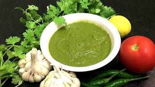 हरी धनिया की चटपटी चटनी I Dhaniya Chutney recipe in Hindi  Coriander Dip [upl. by Arzed]