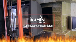 Kaminkassette nachrüsten offener kamin [upl. by Vil]