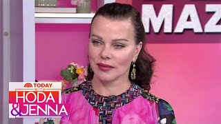 Debi Mazar Talks ‘The Pentaverate’ Life In Italy Madonna Biopic [upl. by Rebmak]