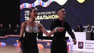 Cha Cha Cha  Semyon Khrzhanovsky  Elizaveta Lykhina  Russian Championship Amateur Latin 2021 [upl. by Giacinta521]