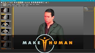 MakeHuman  Free amp Open Source Character Creator [upl. by Bortman]