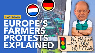 Why Farmer Protests are Spreading Across Europe [upl. by Burta]