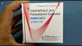 INMECINP Capsule  Indomethacin and Paracetamol Capsules  INMECINP Capsule Uses Side effects Dose [upl. by Sremmus289]