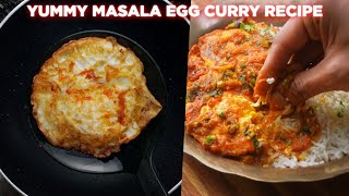 Yummy Masala Egg Curry Recipe [upl. by Ahsilahk]