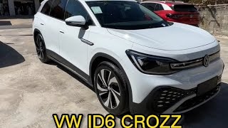 Volkswagen ID6 Crozz Pure 2022 7Seater White Color 601KM RANGECHARGE Fully Electric Car Showcase [upl. by Portia]