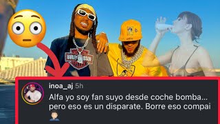 EL ALFA RECIBE FUERTES CRÍTICAS CON “ LA LECHE MATERNA FT QUAVO “ DICEN QUE LA BORRE ES UN DISPARATE [upl. by Lelith161]