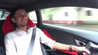 HIS FIRST TIME IN A SUPERCAR  DRIVE WITH RANJIT SUNDARAMURTHY [upl. by Florrie]