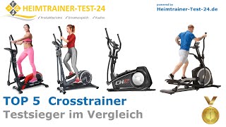 Die besten Crosstrainer 2024 TOP 5 🥇  Heimtrainer Testsieger im Vergleich gut und günstig [upl. by Yelrahs]