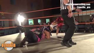 Women Wrestling  Kellyanne vs Vixsin  Womens Title Match  Womens Wrestling Network [upl. by Novart]