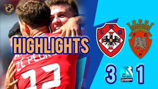 Highlights UD Oliveirense VS FC Penafiel Segunda Liga [upl. by Martella]