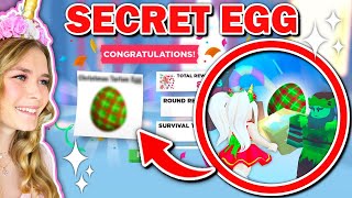 WINNING The NEW SECRET EGG In Adopt Me Roblox [upl. by Ahsyia]