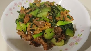 Pork amp Pak choi recipe [upl. by Carolyne698]