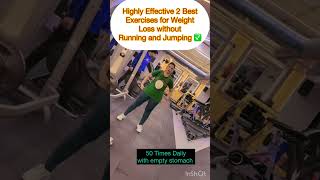 ✅Best exerciseto reduce Belly fat Arms fat Thigh fat amp Back fat at home🔥🫶🏻 fitness short yt [upl. by Dustin]