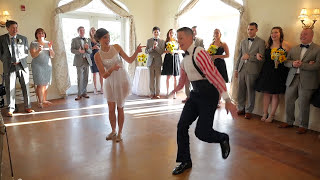 Most amazing first dance and groomsmen dance ever [upl. by Iasi]