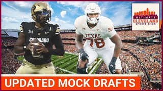 MOCK DRAFT MONDAY Whats the Cleveland Browns most significant need at the top of the draft [upl. by Farrica]