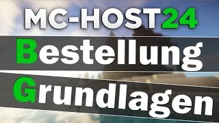 MCHost24 Registrierung  Guthabenaufladung amp ServerBestellung  Grundlagen [upl. by Aria446]