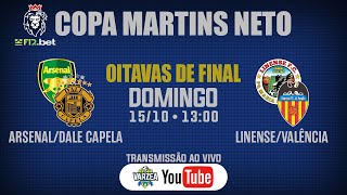 ArsenalDale Capela x Linense FCValência FC • Oitavas de Final • Copa Martins Neto 2023 [upl. by Orvan]