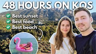 48 HOURS ON KOS Greece 🇬🇷 Top Things To Do Favourite Beach Incredible Sunsets [upl. by Nile682]