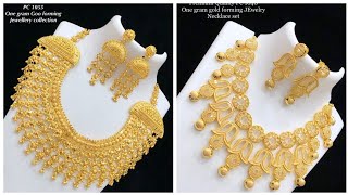 Latest Gold necklace designs sonar golar har design 2022goldnecklacedesign  necklace [upl. by Husain]