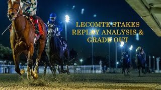 DERBY PREP LECOMTE STAKES REPLAY ANALYSIS amp GRADE OUT [upl. by Rim]