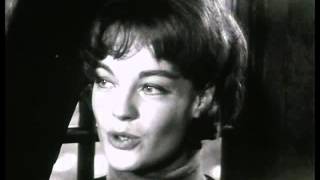 Romy Schneider Annie Girardot  Interview 1961 [upl. by Kailey70]