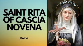 Day 4  SAINT RITA OF CASCIA NOVENA  Patron of Impossible Cases  Catholic Novena [upl. by Nnylram933]