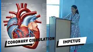 Coronary Artery Coronary circulation B Sc Nursing [upl. by Anon]