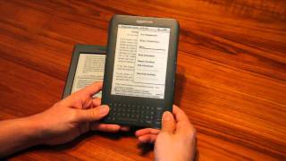 Kindle Touch vs Kindle Keyboard [upl. by Llecrep]