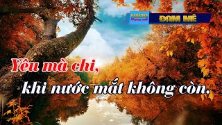 Karaoke ĐAM MÊ  Tone nữ [upl. by Llewsor]