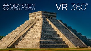 Chichen Itza Ruins Virtual Tour  Yucatán Mexico VR Travel Experience 360° 8K [upl. by Renrag]