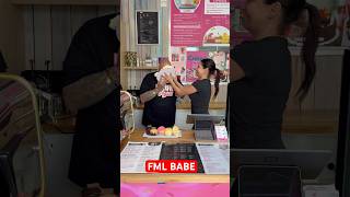 FML BABE food cookingfood abrakebabrareviews lol foodie foodreview yummy funny funnyvideo [upl. by Eeloj455]