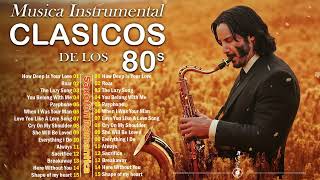 Las 200 melodías más hermosas en la historia de la saxofón  Best of 70s 80s Instrumental éxitos 🎷 [upl. by Latsyrd]