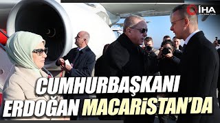 Cumhurbaşkanı Erdoğan Macaristana Geldi [upl. by Ettennaej]