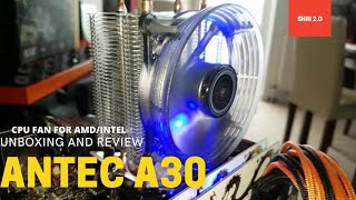 Antec a30 cpu cooler unboxing installation and performance review [upl. by Alexandra]