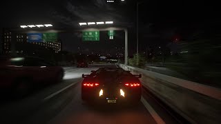 LAMBORGHINI AVENTADOR SVJ Cutting up in HEAVY TRAFFIC  Assetto Corsa I 4K [upl. by Beryl439]