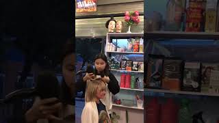 blowdryshorthair youtubeshorts dipikaranamagar [upl. by Nancee]