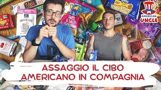 ASSAGGIO il CIBO AMERICANO in compagnia  American Uncle [upl. by Renrew]