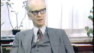 B F Skinner  Skinner on Behaviorism 1977 [upl. by Adaliah669]