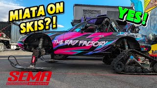 Who Puts Skis amp Tracks on a MIATA 😯 Chatting with the Rad Factory Team [upl. by Rema]